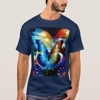 T-shirt Papillon en verre