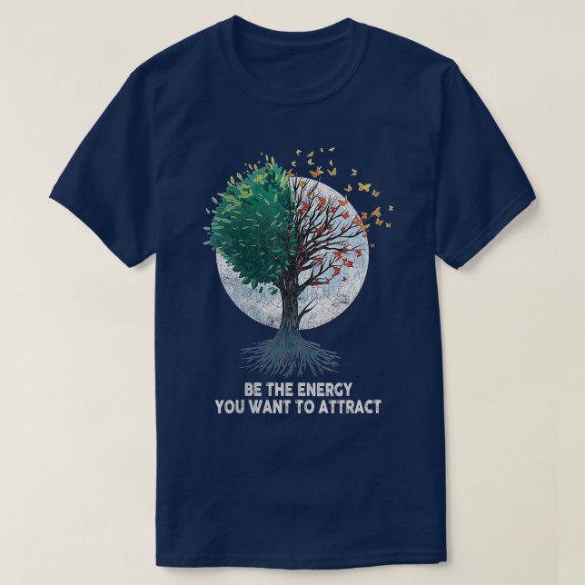 T-shirt Papillon féminin Arbre à papillons Belles papillon (Design devant)