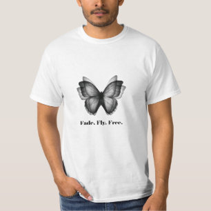 T-shirt Papillon Flou – Tee Shirt à Mouvement Abstrait
