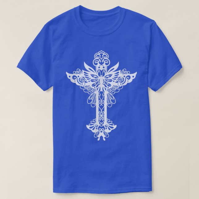 T-shirt Papillon Grunge Fairycore esthétique Christian Cro (Design devant)