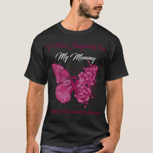 T-shirt Papillon Je Porte La Bourgogne Pour Ma Maman Héréd