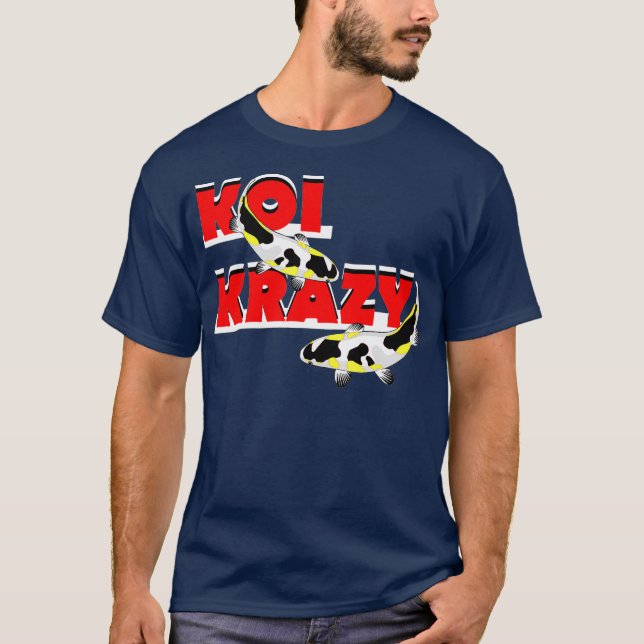 T-shirt Papillon Koi Pond Showa Koi Poisson Tancho Sanke (Devant)
