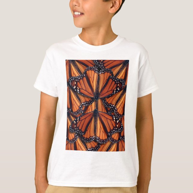 T-shirt papillon monarque (Devant)
