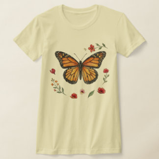 T-shirt Papillon Monarque