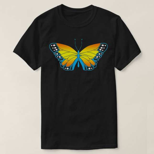 T-shirt Papillon monarque (Design devant)