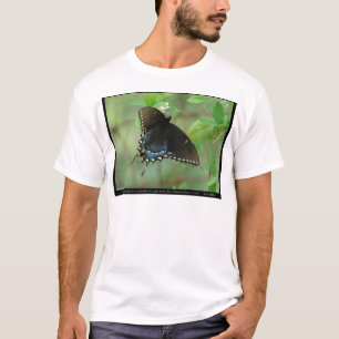 T-shirt Papillon noir Swallowtail - Dons d'Amour & Vêtemen