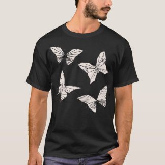T-shirt Papillon Origami 8 1