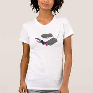 T-shirt Papillon patriotique