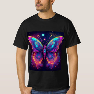 T-shirt Papillon psychédélique