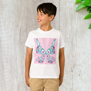 T-shirt Papillon rétro Abstrait Pop Art