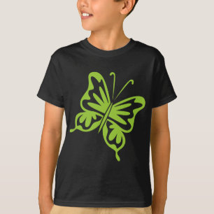 T-shirt Papillon rétro - Martian vert