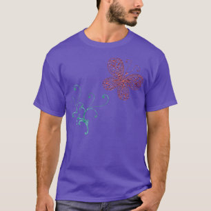 T-shirt papillon voler vers la liberté