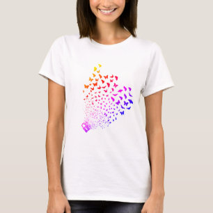 T-shirt papillons