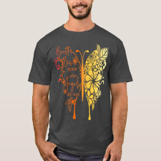 T-shirt Papillons Apparaît lorsque les anges sont proches