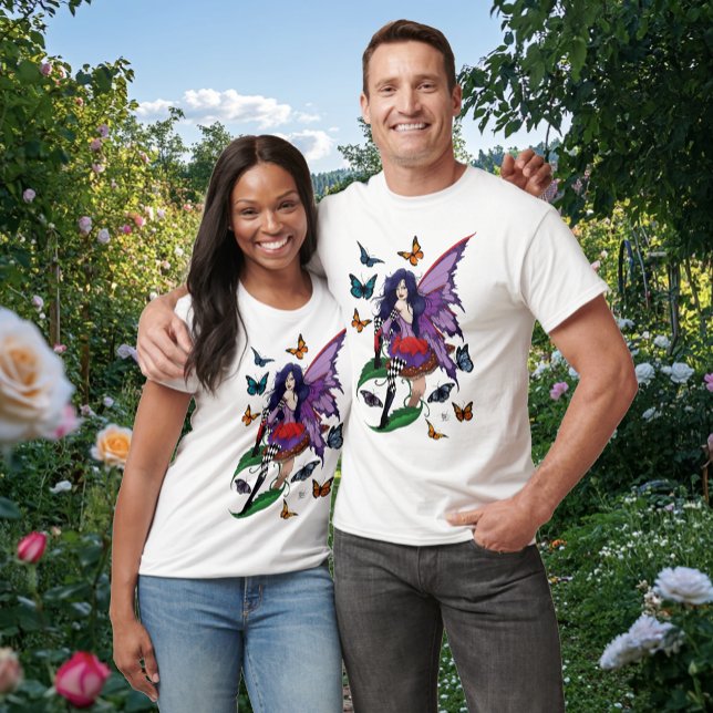 T-shirt Papillons aux champignons poilus (Créateur téléchargé)