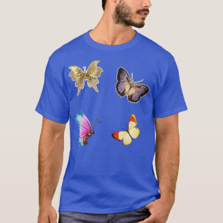 T-shirt Papillons colorés