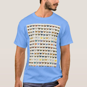 T-shirt Papillons de l'Amérique du Nord