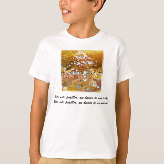 T-shirt Papillons de Papillons/- la chemise des enfants