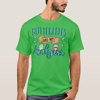 T-shirt Papillons est mon devis de design analgésique