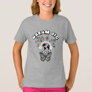 T-shirt Papillons et champignons Rêve Big positif inspo