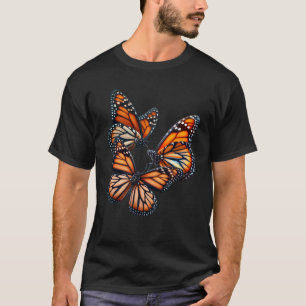 T-shirt Papillons Monarque Papillon Lepidoptériste du papi
