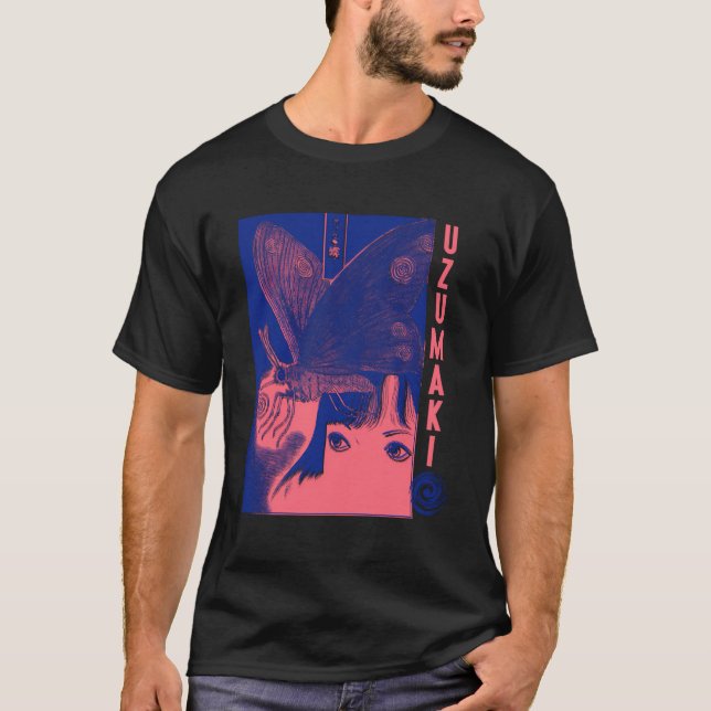 T-shirt Papillons Uzumaki (Devant)