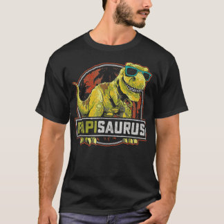 T-shirt Papisaurus T Rex Dinosaur Papi Saurus Famille Matc