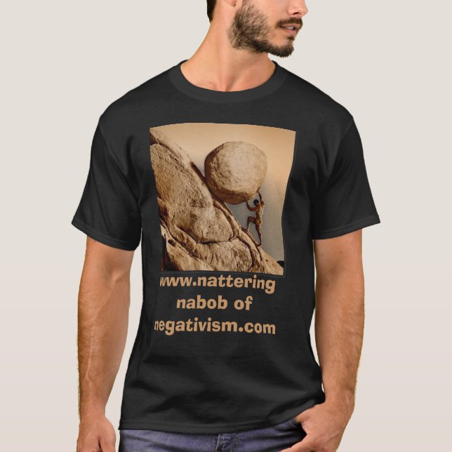 T-shirt Papoter le nabab (Devant)