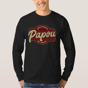 T-shirt Papou vintage Comme un grand-père mais Glacière 1
