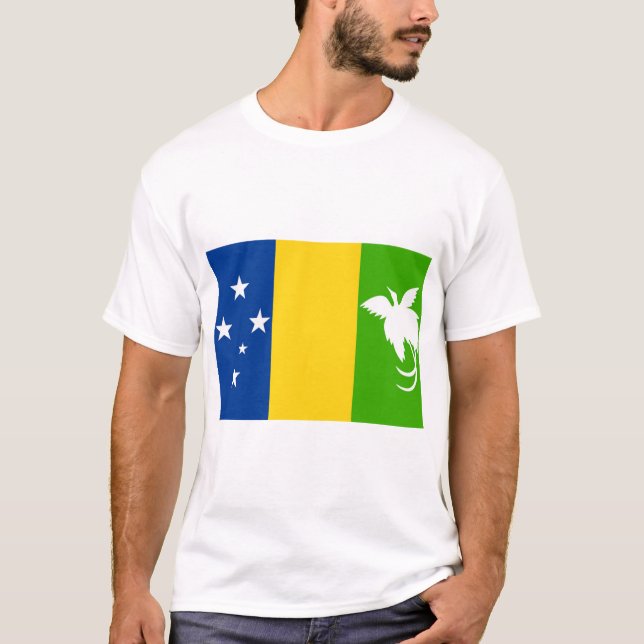 T-shirt Papouasie-Nouvelle-Guinée - Drapeau national - 197 (Devant)