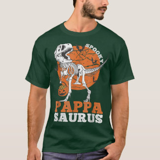 T-shirt Pappa Saurus Dinosaur Squelette T re Citrouille éf