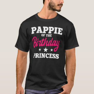 T-shirt Pappie De L'Anniversaire Princess Party Anniversai