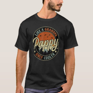T-shirt Pappy Comme Un Grand-Père Seulement Glacière Vinta
