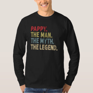 T-shirt Pappy L'Homme Le Mythe La Légende Drôle Pour Grand