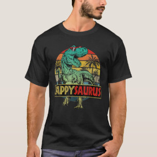 T-shirt Pappysaurus T Rex Dinosaur Daddy Saurus Famille Ma