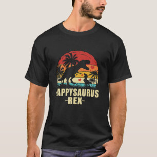 T-shirt Pappysaurus T Rex Dinosaur Pappy Saurus Famille Ma