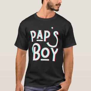 T-shirt Pap's Boy Funny Grand-pa Pa Homme Homme Daughter P