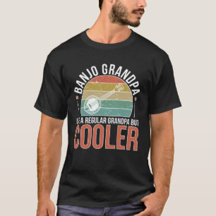 T-shirt Papy Banjoïste Joueur de Banjo Banjo  Banjoïste