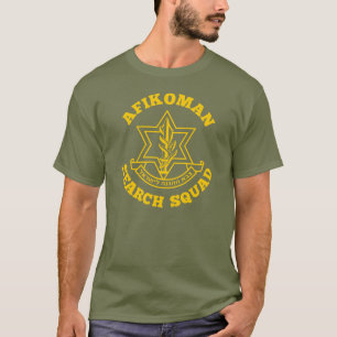T-shirt Pâque Afikoman Escadron de recherche Idf Israel
