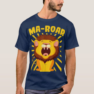 T-shirt Pâque Jours Juifs Lion Roaring Hébreu Kindergar