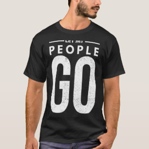 T-shirt Pâque laissez mon peuple aller Juif Seder Famille