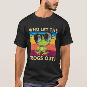 T-shirt Pâque Qui A Laissé Les Grenouilles Ou Seder Juif