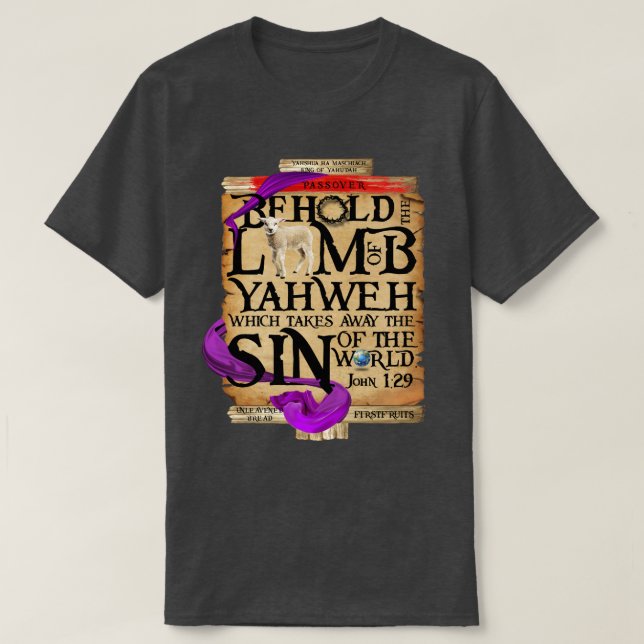 T-shirt Pâques (Design devant)