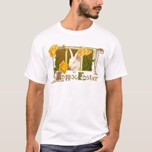 T-shirt Pâques Animaux Mignons Vintage