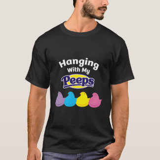 T-shirt Pâques avec mes Peeps suspendus