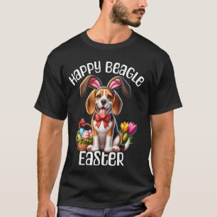 T-shirt Pâques Beagle Joyeuses Pâques Beagle