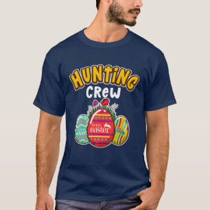 T-shirt Pâques Chasse Crew OEufs de Pâques Joyeux Jour de 