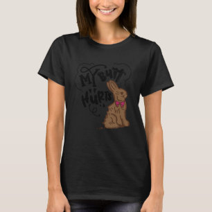 T-shirt Pâques Chocolat Lapin Mon Mouton Mal Bunny Bunny
