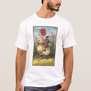 T-shirt Pâques GreetingsPrince placé sur un poussin