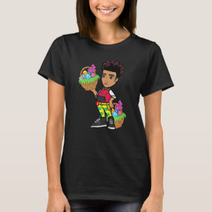 T-shirt Pâques Hip hop Danse Amour Dab Vacances Amusants E